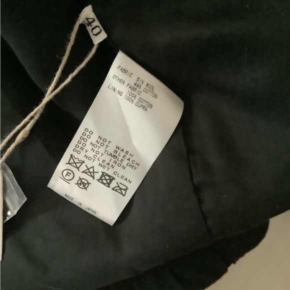 Black Textured Women's Blazer by enrica - Picture 8 of 8